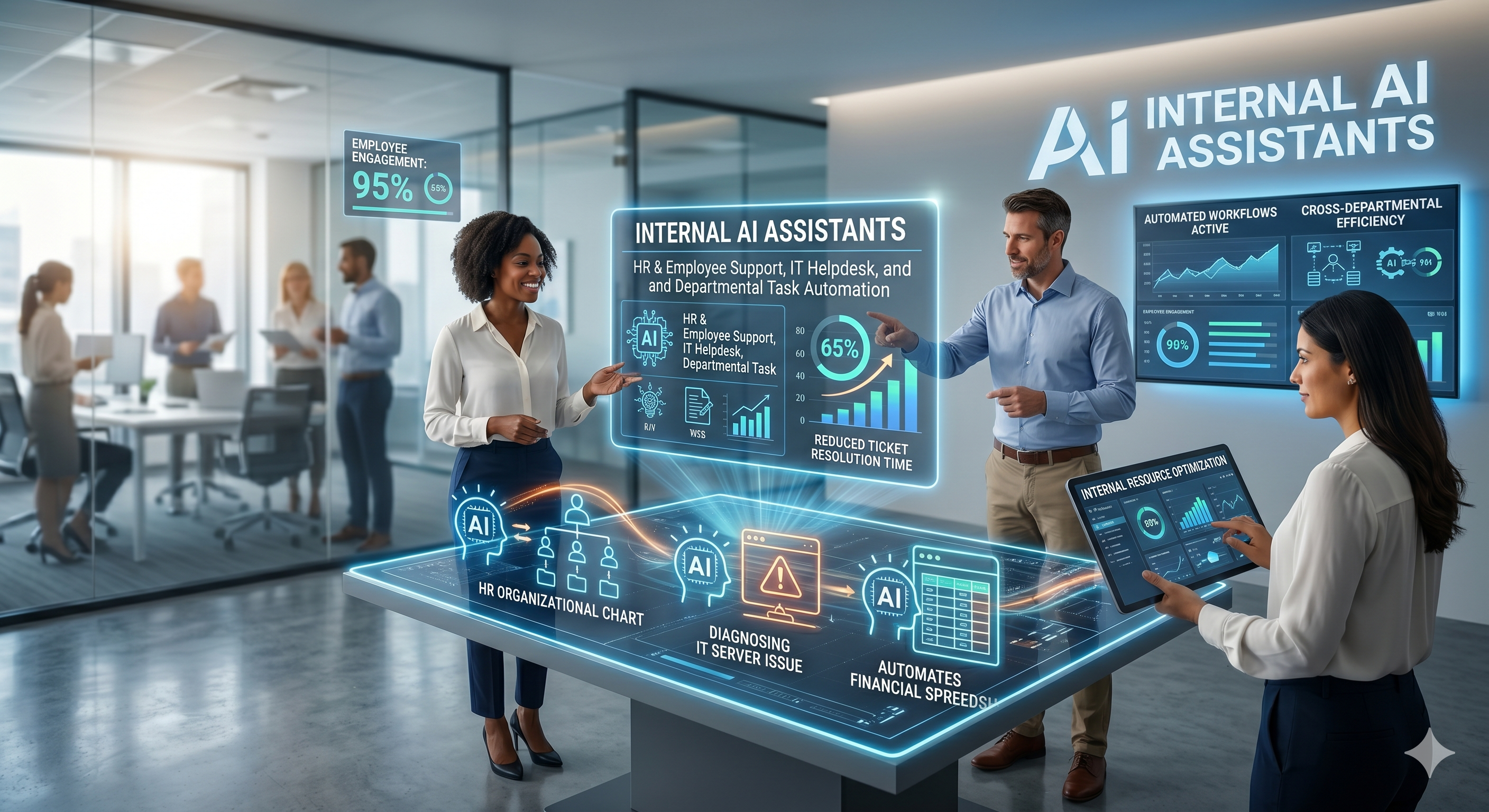 Internal AI Assistant Interface